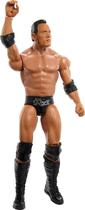 Boneco de ação Mattel WWE The Rock de 15 cm com 10 articulações