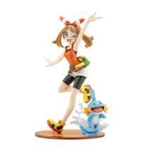 Boneco de ação May and Mudkip, 15 cm, colecionável em PVC Boneco de ação May and Mudkip, 15 cm, colecionável em PVC