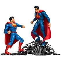 Boneco de ação McFarlane Toys DC Multiverse Superman 18 cm, pacote com 2