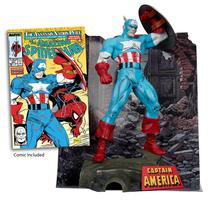 Boneco de ação McFarlane Toys Marvel Captain America em escala 1:6