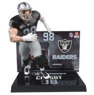 Boneco de Ação McFarlane Toys Maxx Crosby - Las Vegas Raiders