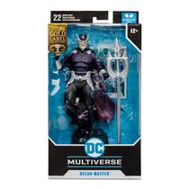 Boneco de ação McFarlane Toys Ocean Master de 7 polegadas DC Comics