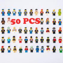 Boneco de ação Minifigures ELECBYTES Minifigs 50 unidades Boneco de ação Minifigures ELECBYTES Minifigs 50 unidades