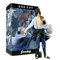 Boneco de ação N-arutos Uchiha Sasuke Curse Mark 23 cm em PVC
