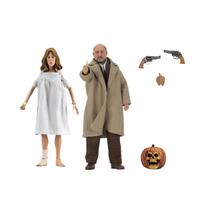 Boneco de ação NECA Halloween 2 Dr. Loomis e Laurie Strode Boneco de ação NECA Halloween 2 Dr. Loomis e Laurie Strode
