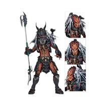 Boneco de ação NECA Predator Clan Leader de 18 cm totalmente posicionável Boneco de ação NECA Predator Clan Leader de 18 cm totalmente posicionável