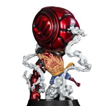 Boneco de ação One Piece Luffy Gear Fourth, modelo de PVC de 21 cm Boneco de ação One Piece Luffy Gear Fourth, modelo de PVC de 21 cm