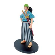 Boneco de ação One Piece Wano Country Zoro 18-20 cm em PVC
