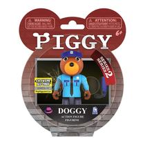 Boneco de Ação Piggy Officer Doggy - Série 2 - 3,5" com Itens DLC