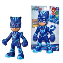 Boneco de ação PJ Masks Cat Boy Giant Blue de 10 polegadas