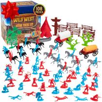 Boneco de ação Playset SCS Direct Wild West 100+ unidades