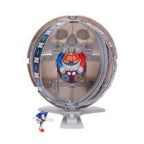 Boneco de ação Playset Sonic The Hedgehog Death Egg 2,5 polegadas