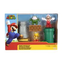 Boneco de ação Playset Super Mario Desert Diorama 2.5
