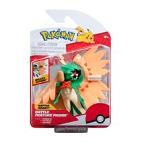 Boneco de ação Pokémon Decidueye Battle com Arrow Launcher