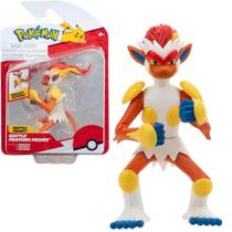 Boneco de ação Pokemon Infernape 10cm - 4+ anos