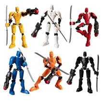 Boneco de ação PORUTE T13 Titan 13 Robot impresso em 3D (6 unidades)