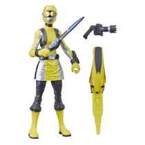 Boneco de ação Power Rangers Beast Morphers Yellow Ranger 15cm