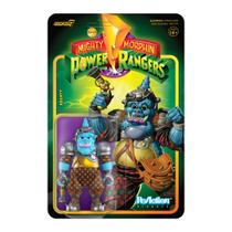 Boneco de ação Power Rangers Super7 Squatt 3,75" colecionável