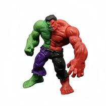 Boneco de ação QUUUY Incredible H-ulk Colorful Garage Kit de 12 cm