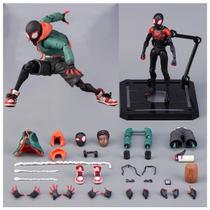 Boneco de ação QUUUY S-Spiderman-Into The Spider-Verse 15cm Boneco de ação QUUUY S-Spiderman-Into The Spider-Verse 15cm