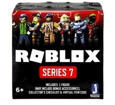 Boneco de ação Roblox Action Collection Series 9, pacote com 6, azul