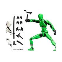 Boneco De Ação Robô Transformável Impresso Em 3D Para Crianças, Brinquedo Multiarticulado E Móvel,