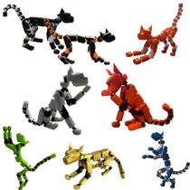 Boneco de ação Robot Dog Lucky T13 impresso em 3D 2024 8 unidades