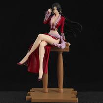 Boneco de ação Sajy One Piece Boahancock, presente de brinquedo de PVC de 17,5 cm