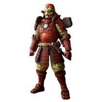 Boneco de ação Samurai Armored Warrior Oni 17 cm em PVC