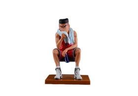 Boneco de ação Slam Dunk Hanamichi Sakuragi Bench 18 cm em PVC