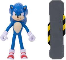 Boneco de ação Sonic The Hedgehog 2 Sonic 10cm - Jakks Pacific