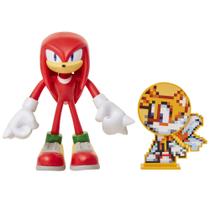 Boneco de ação Sonic The Hedgehog 4 Knuckles para crianças a partir de 3 anos Boneco de ação Sonic The Hedgehog 4 Knuckles para crianças a partir de 3 anos