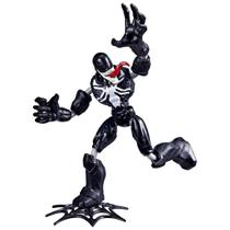 Boneco de ação Spider-Man Marvel Bend e Flex Venom de 6 polegadas