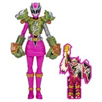 Boneco de Ação Spider-Man Power Rangers Dino Fury Rosa - 6 Polegadas