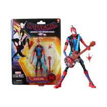 Boneco De Ação Spider Punk Carnage Deadpool Hasbro Chasm Homem-Aranha Ben Reily Com Cabeça E Mão