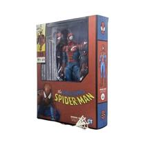 Boneco De Ação SpiderMan Mafex 075 - Modelo Do Homem-Aranha Incrível Versão Comic Para Presentes
