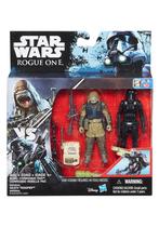 Boneco de ação STAR WARS Rogue One Imperial Death Trooper e Rebel Commando Pao Deluxe