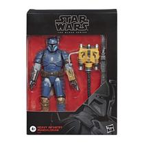 Boneco de Ação Star Wars The Black Series - Mandalorian Infantaria Pesada (15cm)