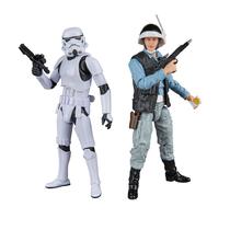 Boneco de Ação Star Wars The Black Series - Rebelde e Stormtrooper (15cm) - Pacote com 2 Unidades