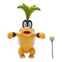 Boneco de Ação Super Mario Iggy Koopa (4 Polegadas) - Para Crianças Acima de 3 Anos Boneco de Ação Super Mario Iggy Koopa (4 Polegadas) - Para Crianças Acima de 3 Anos