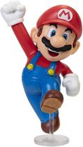 Boneco de ação Super Mario Jumping, brinquedo colecionável de 6,35 cm Boneco de ação Super Mario Jumping, brinquedo colecionável de 6,35 cm