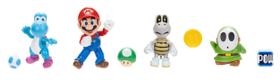 Boneco de ação Super Mario Nintendo 10cm Wave 40, pacote com 4 Boneco de ação Super Mario Nintendo 10cm Wave 40, pacote com 4