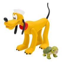 Boneco de ação Super7 Disney Mickey and Friends Pluto 3,75 polegadas