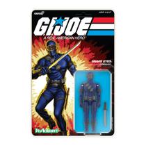 Boneco de ação Super7 G.I. Joe Reaction+ Wave 03 Snake Eyes