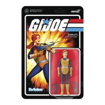 Boneco de ação Super7 G.I. Joe Scarlett 9,5 cm 3,75 pol