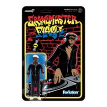 Boneco de ação Super7 Grandmaster Flash de 9,5 cm com acessório