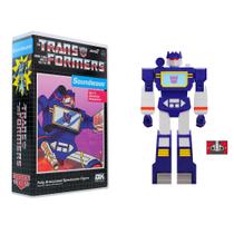 Boneco de ação Super7 Transformers Deluxe Soundwave de 7 polegadas