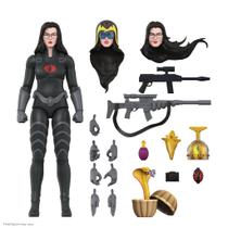 Boneco de ação Super7 ULTIMATES! G.I. Joe Baroness 18 cm