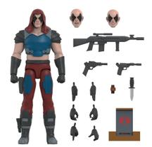 Boneco de ação Super7 ULTIMATES! G.I. Joe Zartan 18 cm com acc