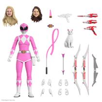 Boneco de ação Super7 ULTIMATES! Mighty Morphin Power Rangers Pink Ranger 18 cm